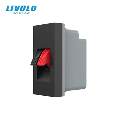 Modul priza cabluri audio, 1M Negru