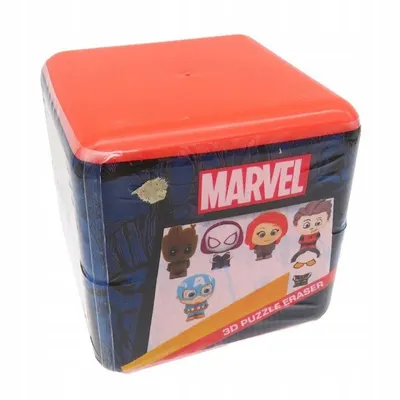 Radiere puzzle 3D CYP Brands Marvel – Puzzle Palz, 2 buc