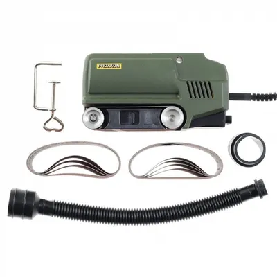 Masina de slefuit cu banda BBS S Proxxon 28526, 150 W, 160 m min