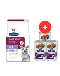 HILL'S Prescription Diet Digestive Care i/d ActivBiome Canine Low Fat 12 kg + 3 x 360g hrana caini GRATIS