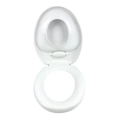 Capac WC soft close (inchidere lenta) Family 2 in 1 polipropilena alb
