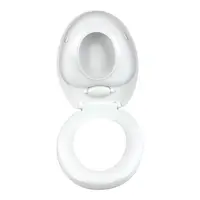 Capac WC soft close (inchidere lenta) Family 2 in 1 polipropilena alb