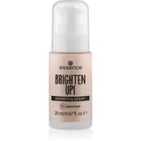 essence BRIGHTEN UP! Perfecting Primer Primer lichid sub machiaj culoare 01 Light Beige 20 ml
