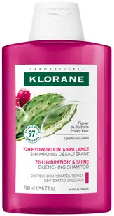 Klorane Prickly Pear Șampon pentru păr deshidratat și lipsit de viață, 200 ml