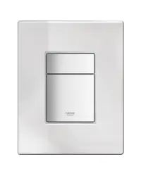 Placa de actionare Grohe, Skate Cosmopolitan, 156 x 197, dubla comanda, sticla securizata, pt rezervoare GD 2, necesita burduf de vizitare 66791000, sticla oglinda