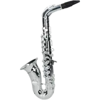 Saxofon plastic metalizat, 8 note Reig Muzical 284