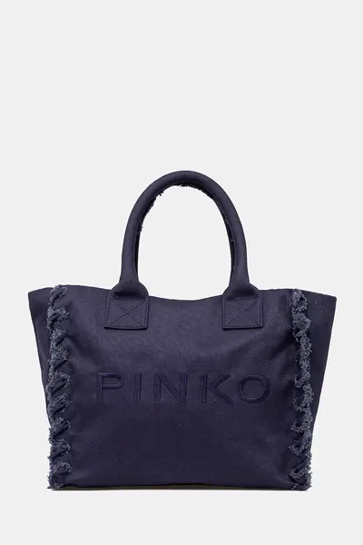 Pinko geantă shopper pentru femei, din denim