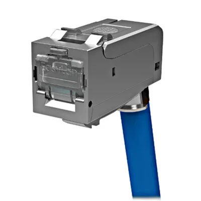 preLink SL RJ45 Shielded Cat.6a AWG 24-22 angled PU:1