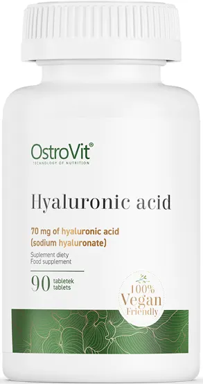 Hyaluronic Acid, 70 mg, 90 tablete, OstroVit