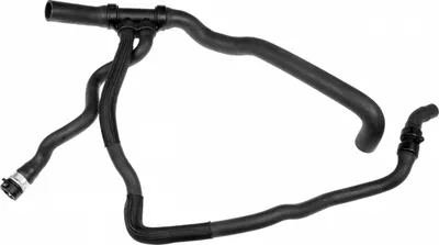 Furtun radiator inferior (31mm 29mm) potrivit RENAULT TWINGO II 1.2 03.07