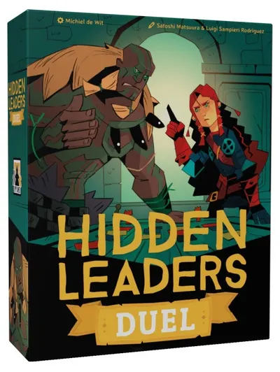 Joc de societate pentru doi Hidden Leaders: Duel - Strategic