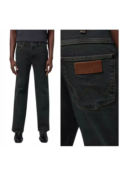 Blugi relaxed fit cu talie medie - Albastru