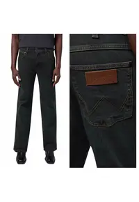 Blugi relaxed fit cu talie medie - Albastru