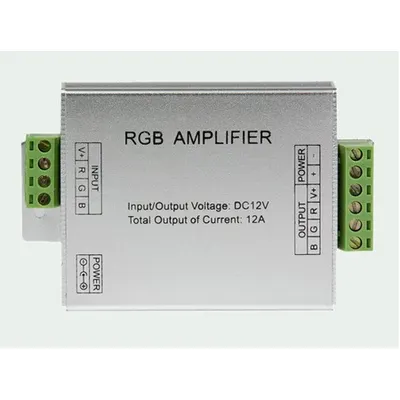 Amplificator pentru Banda Led Rgb 12v 12a