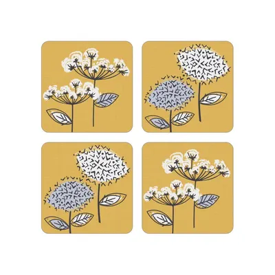 Set 4 suporturi pentru pahar Cooksmart Retro