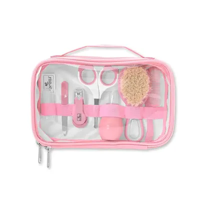 Set igiena pentru bebelusi Lorelli Deluxe 7 piese Blush Pink