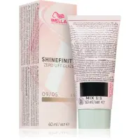 Wella Professionals Shinefinity Zero Lift Glaze vopsea de păr demipermanentă culoare 09/05 - Silk Blush 60 ml