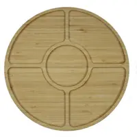 Platou din Bambus, pentru Prezentare si Servire, 30 x 30 x 1.70 cm, Grunberg