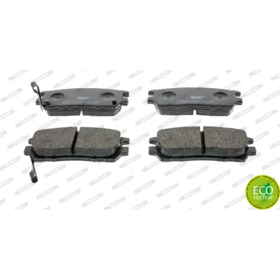 Set placute frana, frana disc FERODO FDB804