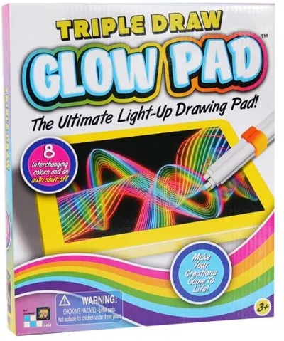 Set de joacă AM-AV - Tablă de desen iluminată, cu accesoriu