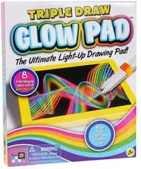 Set de joacă AM-AV - Tablă de desen iluminată, cu accesoriu