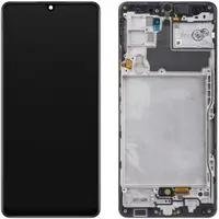 Display cu Touchscreen Samsung Galaxy A42 5G A426, cu Rama, Negru, Service Pack GH82-24375A