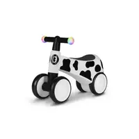Ride-On pentru copii fara pedale Lionelo Sammy 12-36 luni alb, roti din spuma Eva, ghidon iluminat, greutate maxima admisa 25 kg