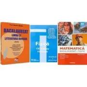 Pachet Bacalaureat 2026. Limba si literatura romana, Matematica M2 Tehnologic. Teste sI Fizica 100 variante rezolvate