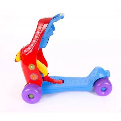 Trotineta si Ride-on pentru copii KikkaBoo Rosu si Albastru