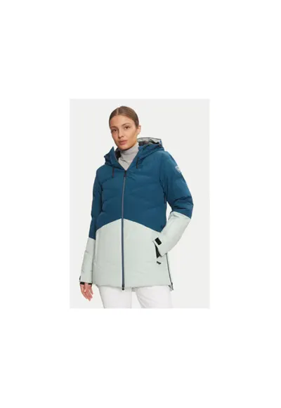 Geaca ski dama - 304735325 - Poliester reciclat - Albastru - Albastru