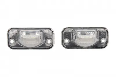 Lumina numar inmatriculare, culoare lumina: alb, 12V, cu aprobare circulatie potrivit SKODA SUPERB I; VW CADDY ALLTRACK, CADDY ALLTRACK MINIVAN, CADDY III, CADDY III MINIVAN, CADDY IV, CADDY IV MINIVA