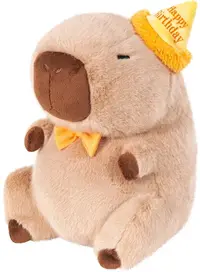 Jucărie de pluș Stip - Happy Birthday Capibara, 20 cm