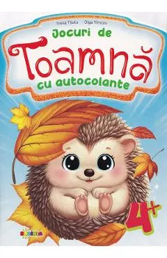 Jocuri de toamna cu autocolante 4 ani