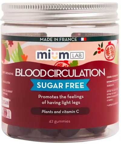 Blood Circulation, 42 drageuri cu jeleu, Mium Lab