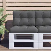 Gossi perna de paleti, antracit, 50x40x12 cm, material textil
