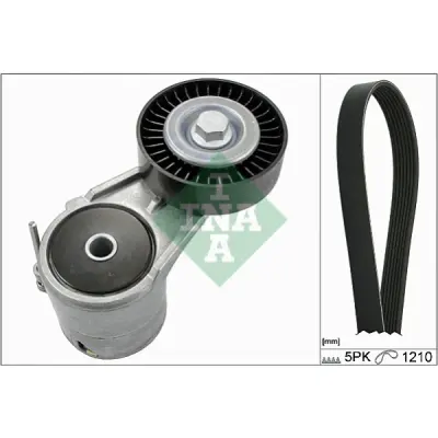 Set curea transmisie cu caneluri INA 529 0008 10