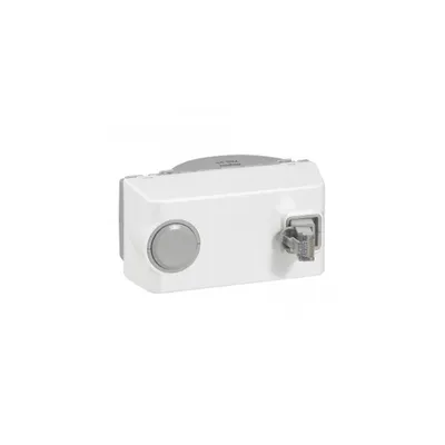 RJ 45 priza Mosaic - category 6 FTP retractable cu cord 0.9 m - 4 module - alb