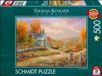 Puzzle Schmidt din 500 piese - Toamna în Apple Hill