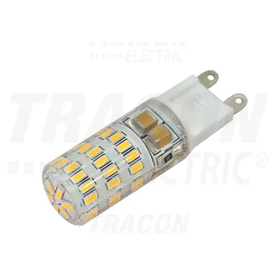 Sursa de lumina LED cu invelis din silicon LG9S4NW 230 VAC, 4 W, 4000 K, G9, 300 lm, 360°, EEI=A+