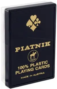 Cărți de joc Piatnik - 100% plastic
