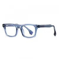 Ochelari De Calculator Barbati Techsuit LS084, Anti-Blue Light, Albastrii Transparenti