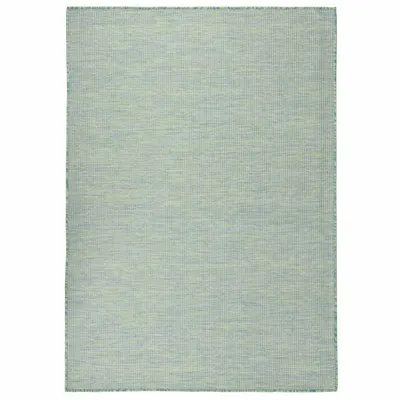 vidaXL Covor de exterior, turcoaz, 200x280 cm, țesătură plată