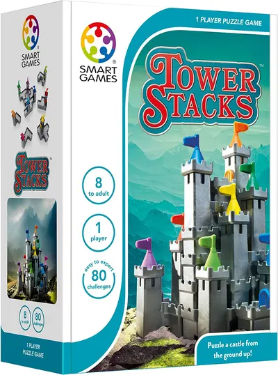 Joc de logică pentru copii Jocuri inteligente - Tower Stacks