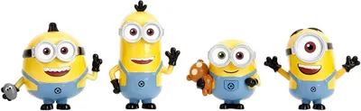 Figurină metalică Jada Toys - Minionii, 6.5 cm, sortiment