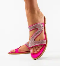 Papuci dama Preda Fuchsia
