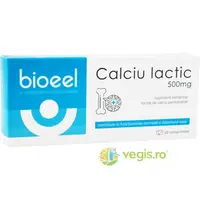 Calciu Lactic 500mg 20cpr