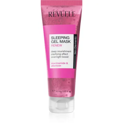 Revuele Sleeping Gel Mask Renew mască de noapte pentru reînnoirea pielii antirid 80 ml