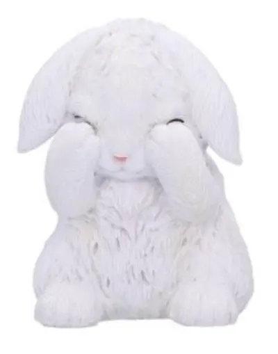 Figurina - Three Wise Bunnies - See No Evil