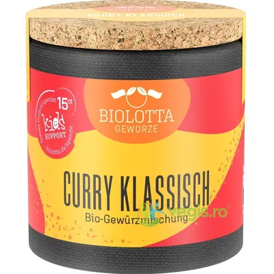 Mix de Condimente Curry Clasic Ecologic/Bio 40g