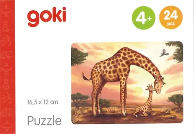 Puzzle cu 24 de piese din lemn
